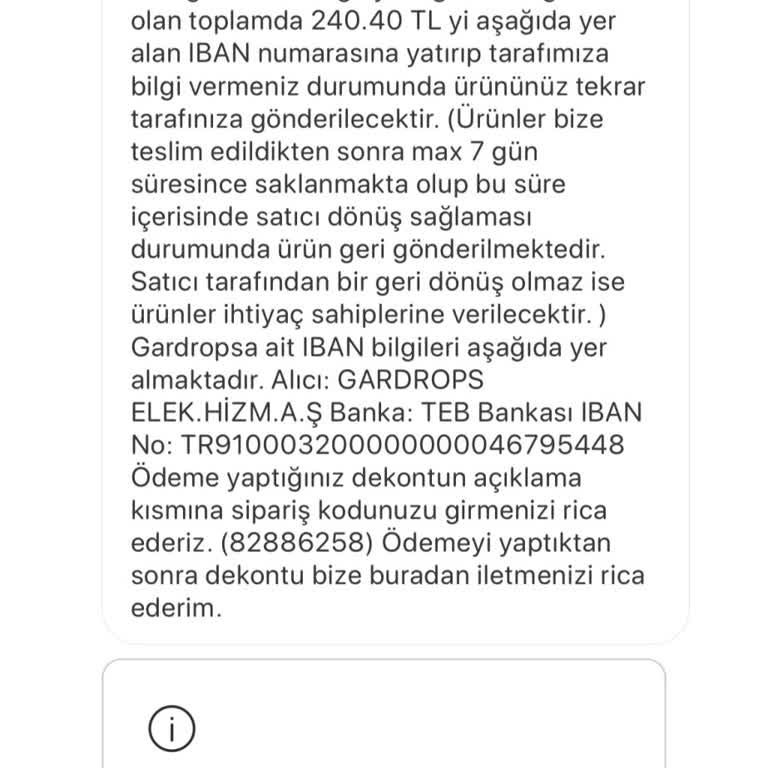 İade Edilmeyen Ürün Ve Rehin Alınan Kargo Ücreti Sorunu