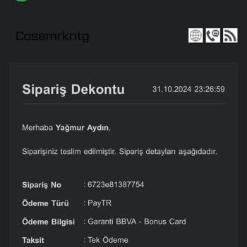 Yanlış Teslimat Ve Güvenlik Endişesi