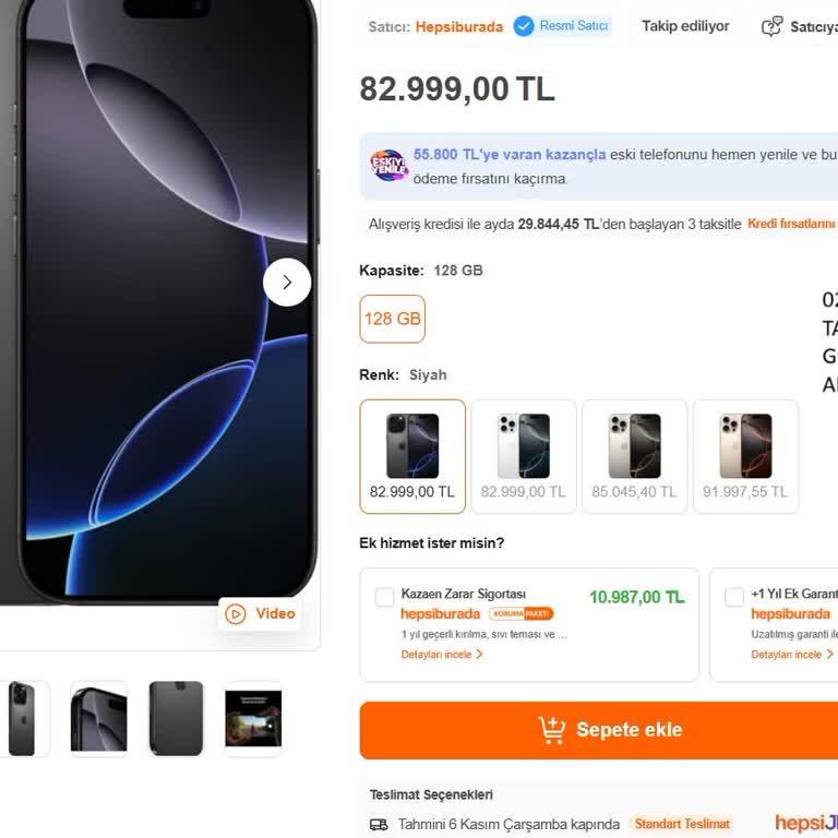 Evlilik Yıl Dönümü Hediyesi İphone 16 Pro Teslim Edilmedi