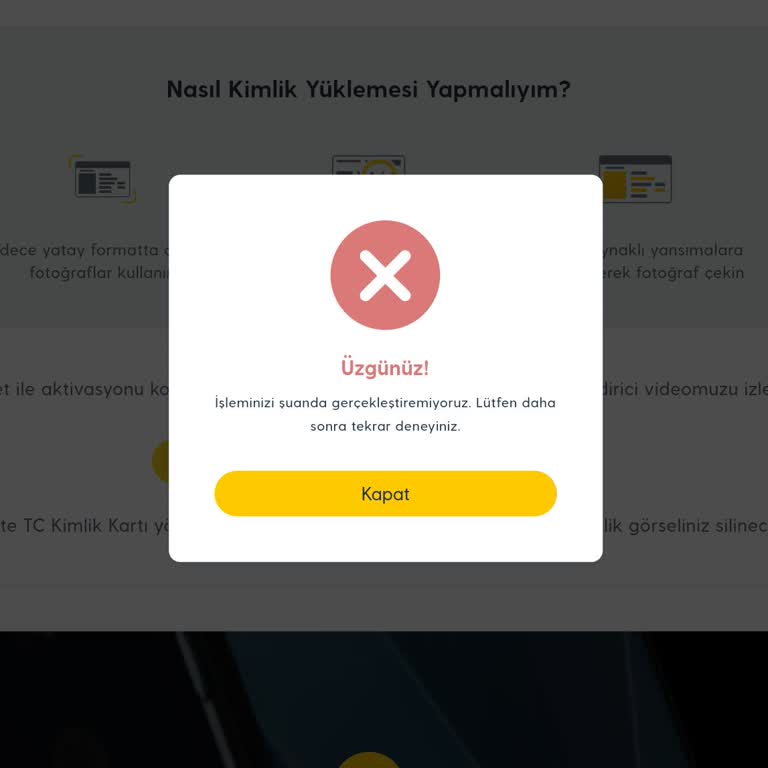 Turkcell Aktivasyon Sürecinde Yaşanan Sorunlar