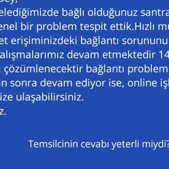 TurkNet Müşteri Hizmetlerinde Yetersizlik