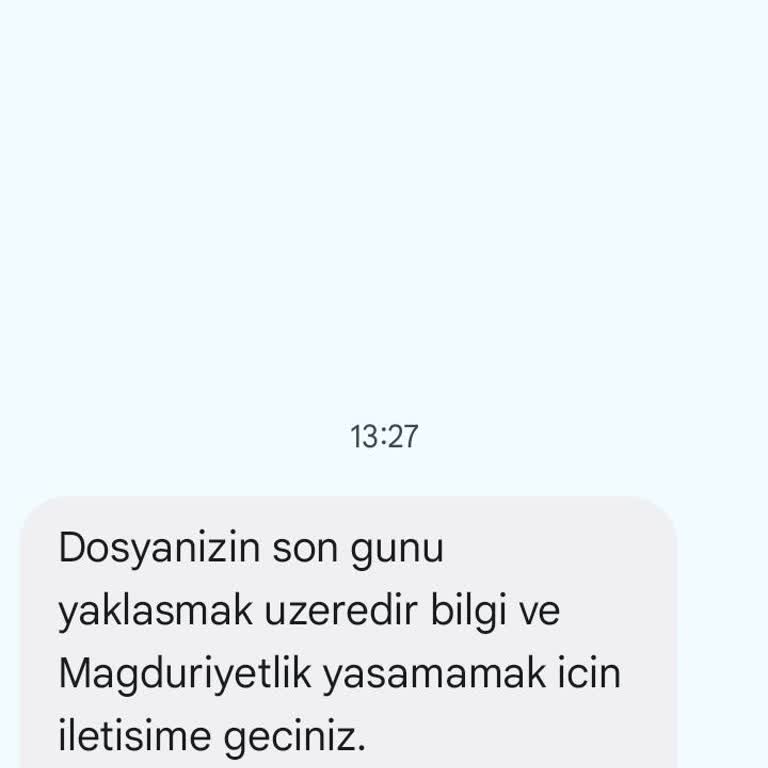 Yanıltıcı Mesajlarla Karşı Karşıyayım!