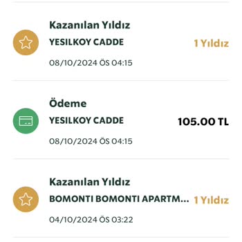 Starbucks Yıldızlarım Neden Yüklenmiyor