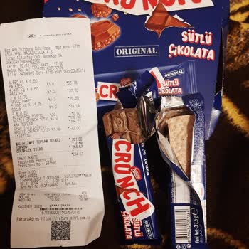 Nestle Crunch Çikolataların Saklama Koşulları Sorunu