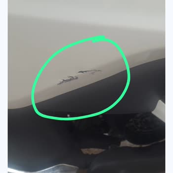 Teslim Aldığım Motorda Çizikler Ve Kırıklar Var