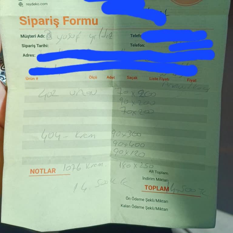 Teslim Edilmeyen Halı Ve İade Sorunu: Müşteri Hizmetleri Yanıt Vermiyor