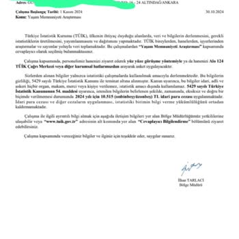 Anket Katılımında Zorunluluk Ve Ceza