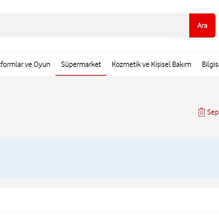 Vodafone Alışveriş Çeki Sorunu