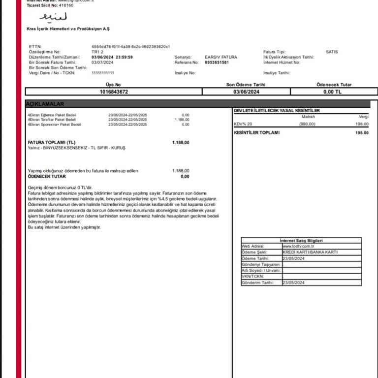 Tod TV Üzerinden Satın Alınan Paketlere Erişim Sorunu