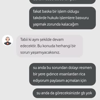 Vodafone Tarife Değişikliği Ve Yanıltıcı Bilgilendirme Sorunu