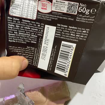 Nestle Çikolata Kalitesi Hakkında Şikayet