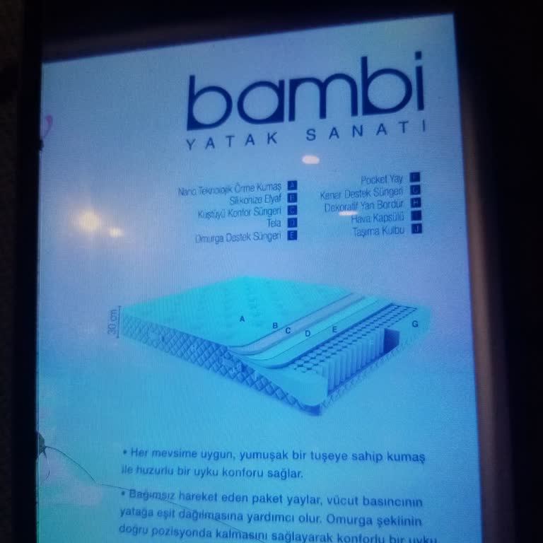 Yatak Yaylarının Rahatsız Edici Batması Ve Yanıltıcı Ürün Bilgisi