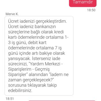 Eksik Pizza Ve Yetersiz İade Mağduriyeti