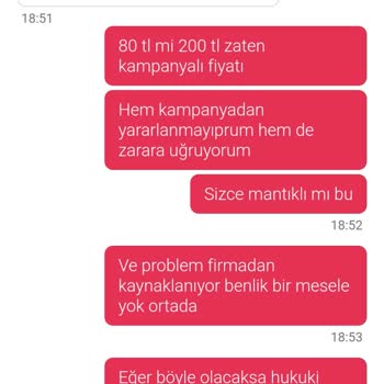 Eksik Pizza Ve Yetersiz İade Mağduriyeti