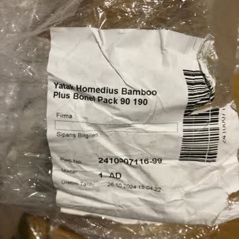 Homedius Yatak: Rahatsızlık Ve Kalitesizlik Şikayeti