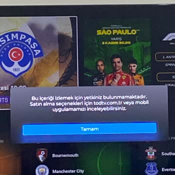 Beşiktaş Maçını TV'de İzleyememe Sorunu