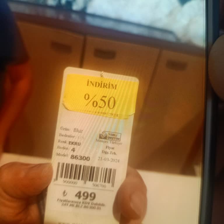 Yanıltıcı Etiket Fiyatı Ve İndirim Sorunu