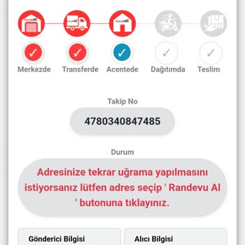 Kuryenet'in Teslimat Gecikmesi Ve İletişim Sorunu