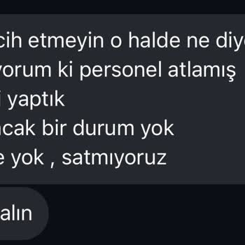 Ön Sipariş Sorunu Ve Kaba Üslup