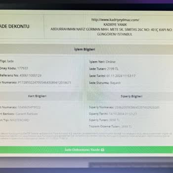 Ön Sipariş Sorunu Ve Kaba Üslup