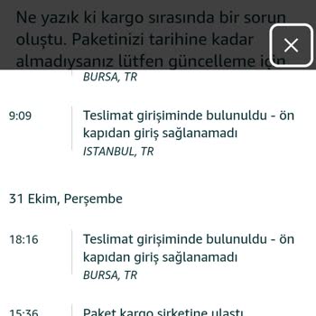 Teslim Edilmeyen Kargo Ve Yanlış İade Süreci