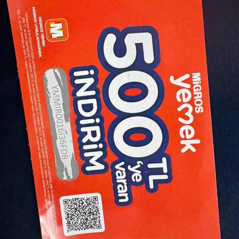 Migros İndirim Kuponu Yanıltıcı Bilgi Sorunu