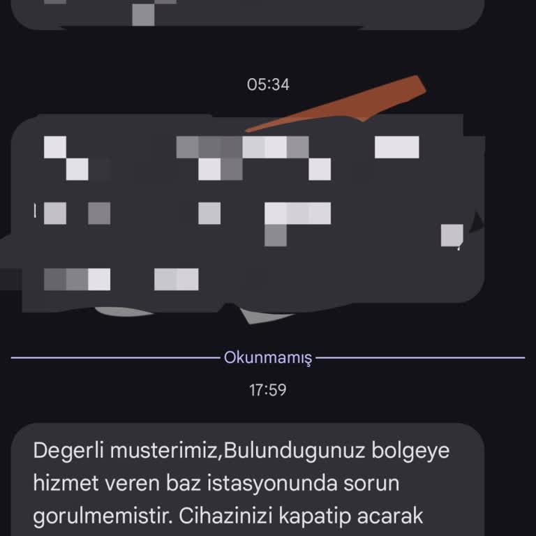 Türk Telekom Şehir Merkezinde Şebeke Sorunu
