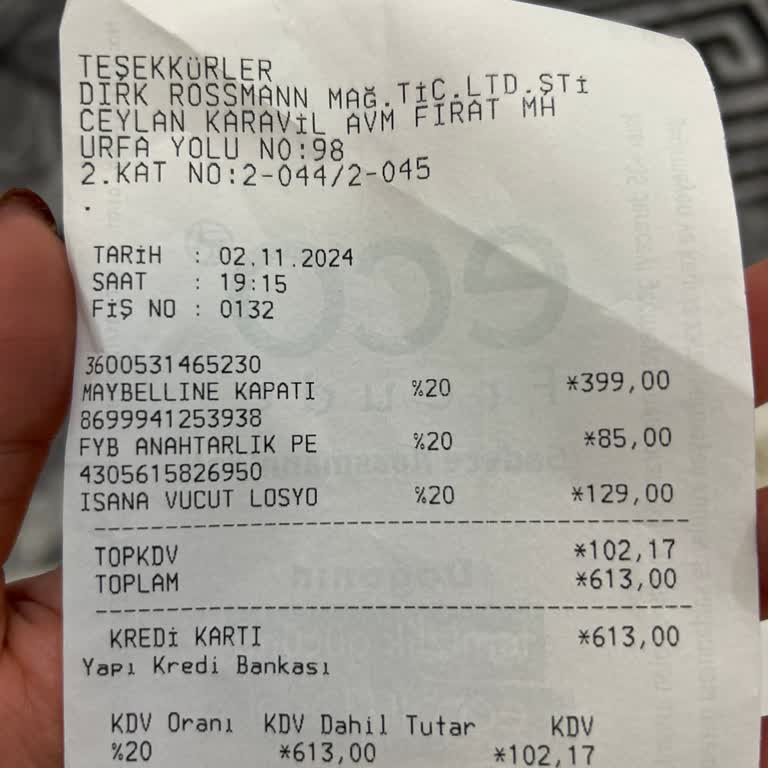 Rossmann Mağazasında İade Süresi Sorunu