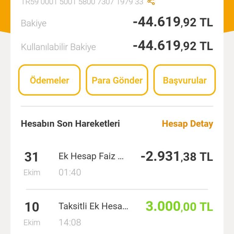 VakıfBank Esnek Hesap Faiz Ve Taksitlendirme Sorunu