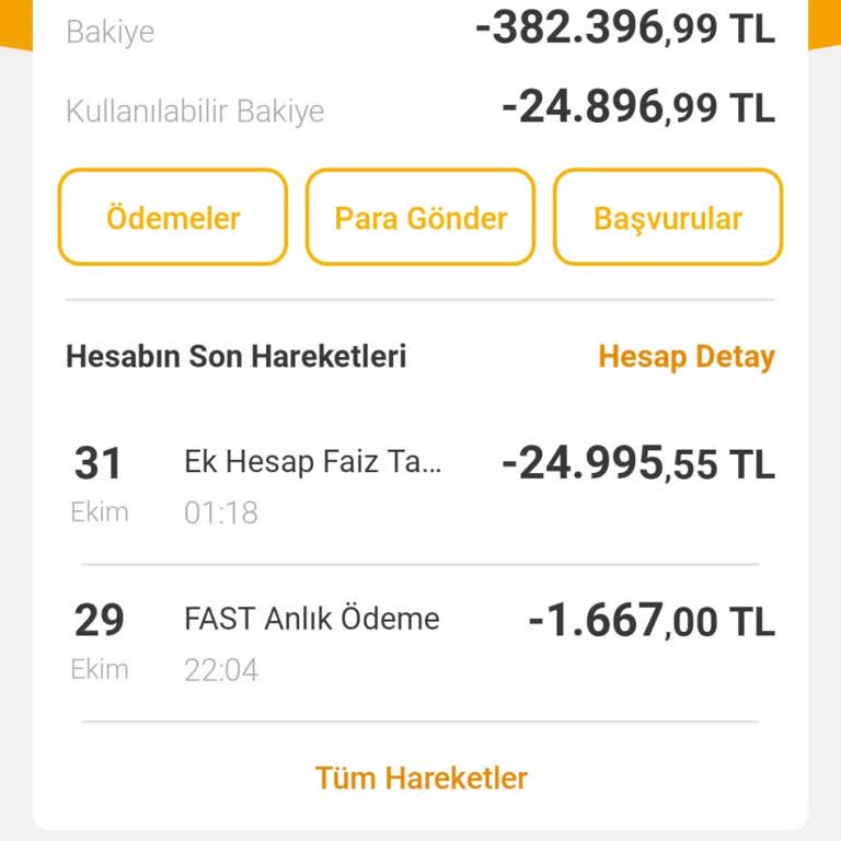 VakıfBank Ek Hesap Faiz Oranında Yanlış Hesaplama