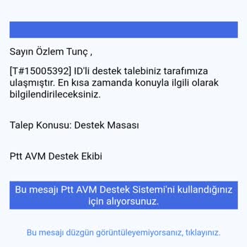 Epttavm'de İade Sorunu Ve Destek Eksikliği