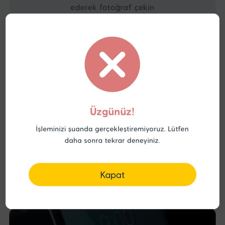 Turkcell E-sim Aktivasyonunda Sürekli Hata Alıyorum