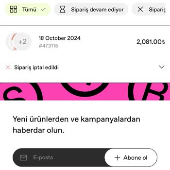 Wwf Sipariş İptali Ve İletişim Eksikliği: Müşteri Memnuniyeti Zedeleniyor