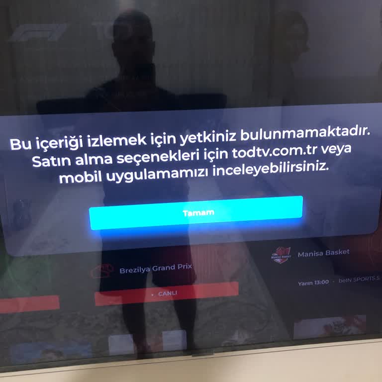 Smart TV'de İzleme Sorunu Ve Üyelik Giriş Problemi