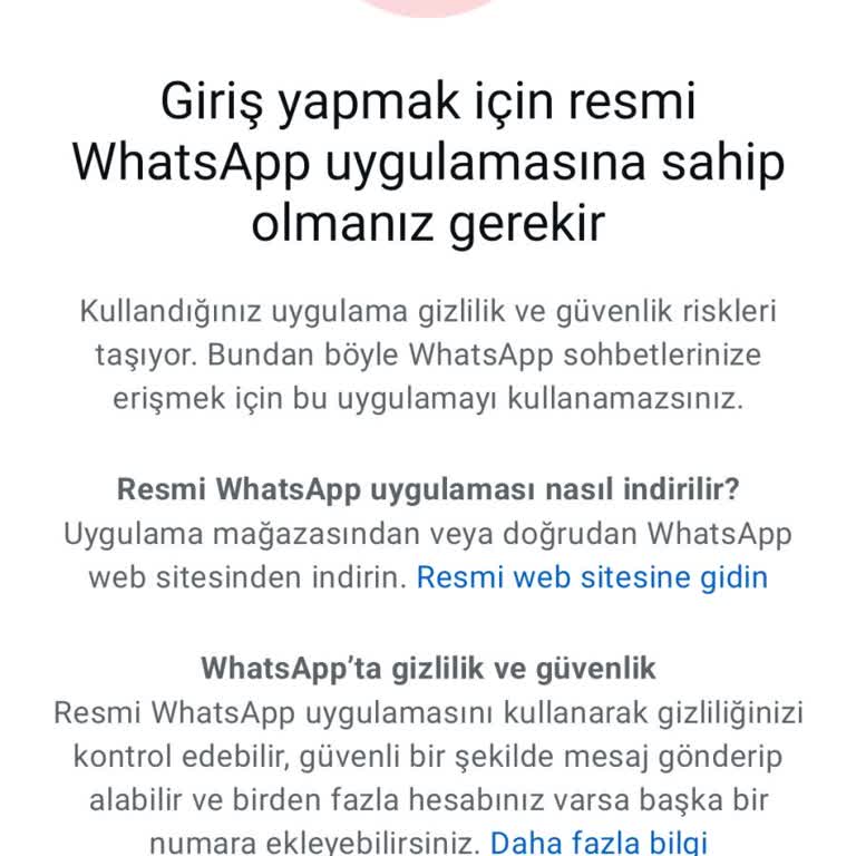 WhatsApp Hesabım Durduk Yere Sıkıntıya Girdi