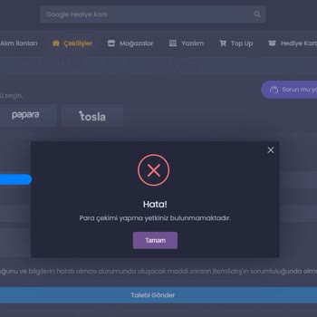 Itemsatis.com'da Satıcı Haklarının İhlali Ve Haksız Mağduriyet
