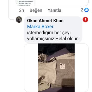 Yanlış Ürün Ve Engelleme: Marka Boxer'ın Müşteri Hizmetleri Sorunu