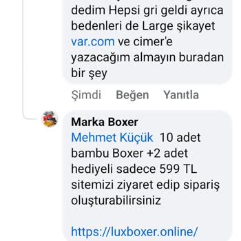 Yanlış Ürün Ve Engelleme: Marka Boxer'ın Müşteri Hizmetleri Sorunu
