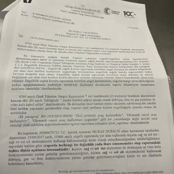 ÖTV İndirimli Araç Alımında Keyfi Red Kararı