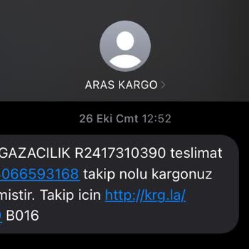 Aras Kargo İle Sürekli Ertelenen Teslimat Sorunu