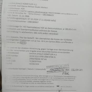 Tedavi Sürecimde Yaşadığım Diyaliz Krizi