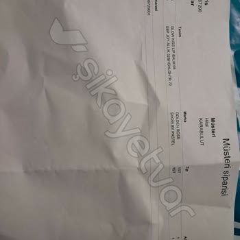 Yanlış Ürün Ve Umursamaz Tavırla Karşılaştım