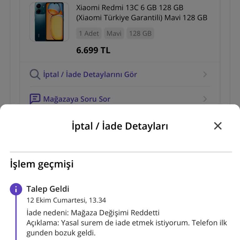 N11'de İade Sürecinde Yaşanan Sorunlar