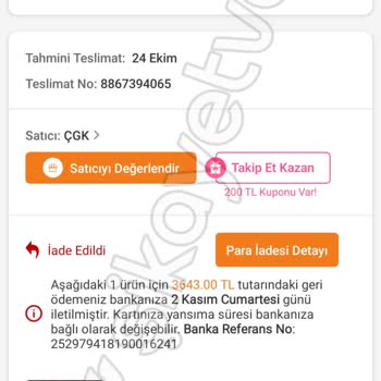 Trendyol'da Yüzük Değişiminde Hayal Kırıklığı