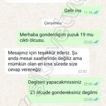 Trendyol'da Yüzük Değişiminde Hayal Kırıklığı