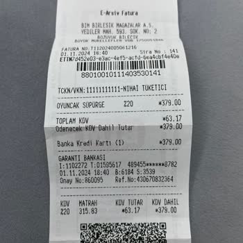 BİM'den Aldığım Oyuncak Süpürge Çalışmıyor