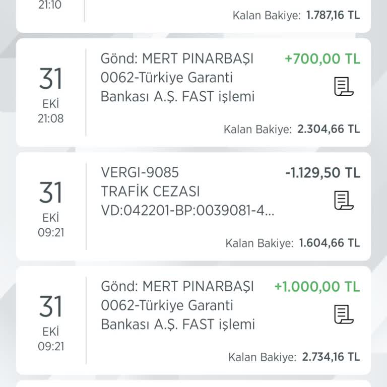 Ödenen Trafik Cezalarının E-Devlet'te Görünmemesi