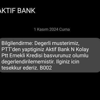 Yanlış Kredi Başvurusu Ve Bilgilendirme Talebi