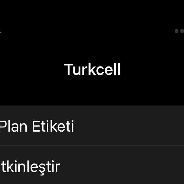 Turkcell E-Sim Sorunu Ve Yetersiz Destek