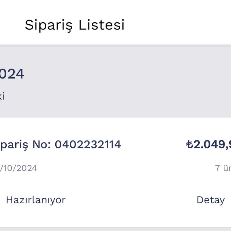 2 Bin TL'lik Alışverişte Kargo Sorunu